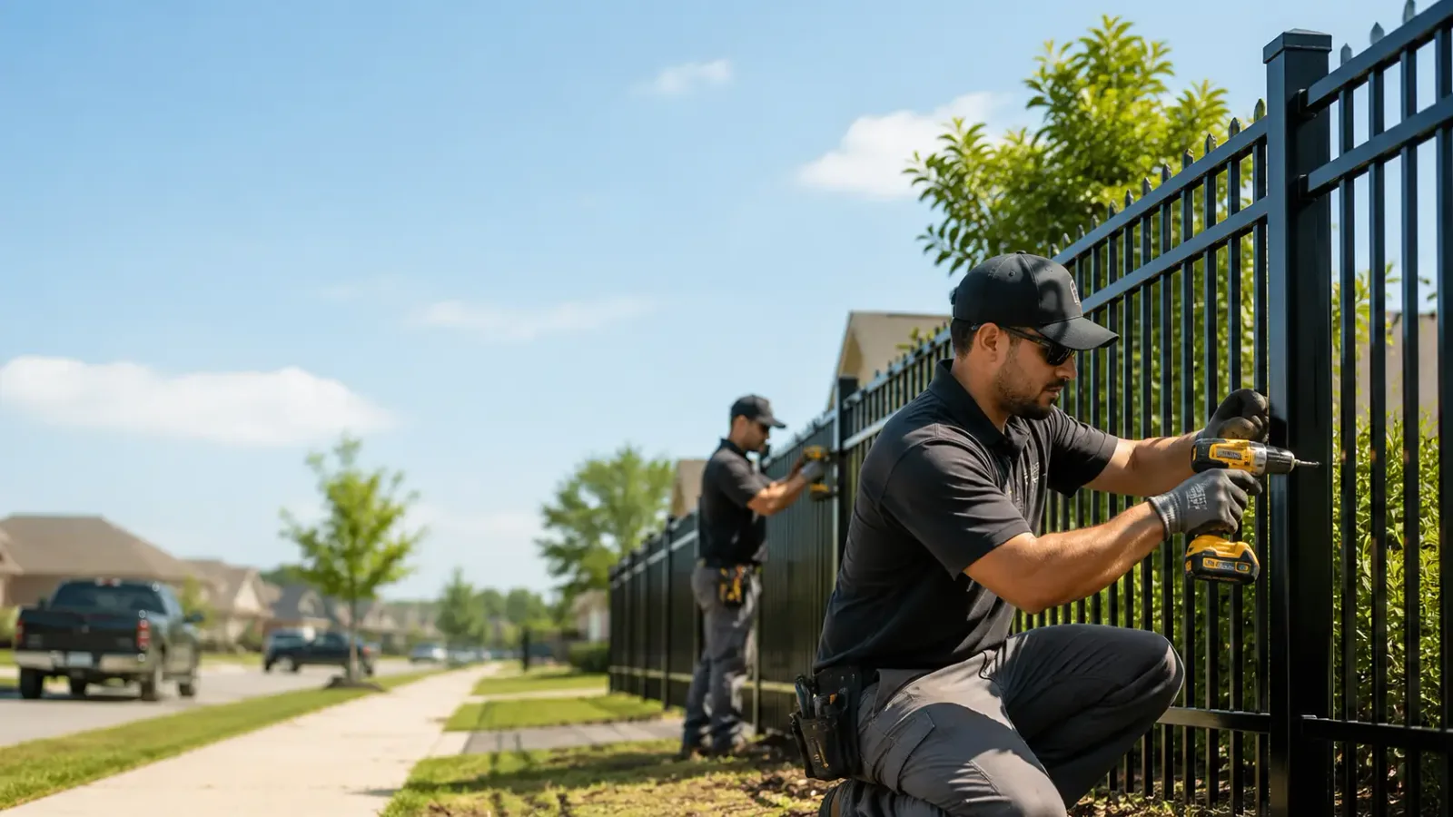 Metal Fence Installation in Holland Patent, NY
